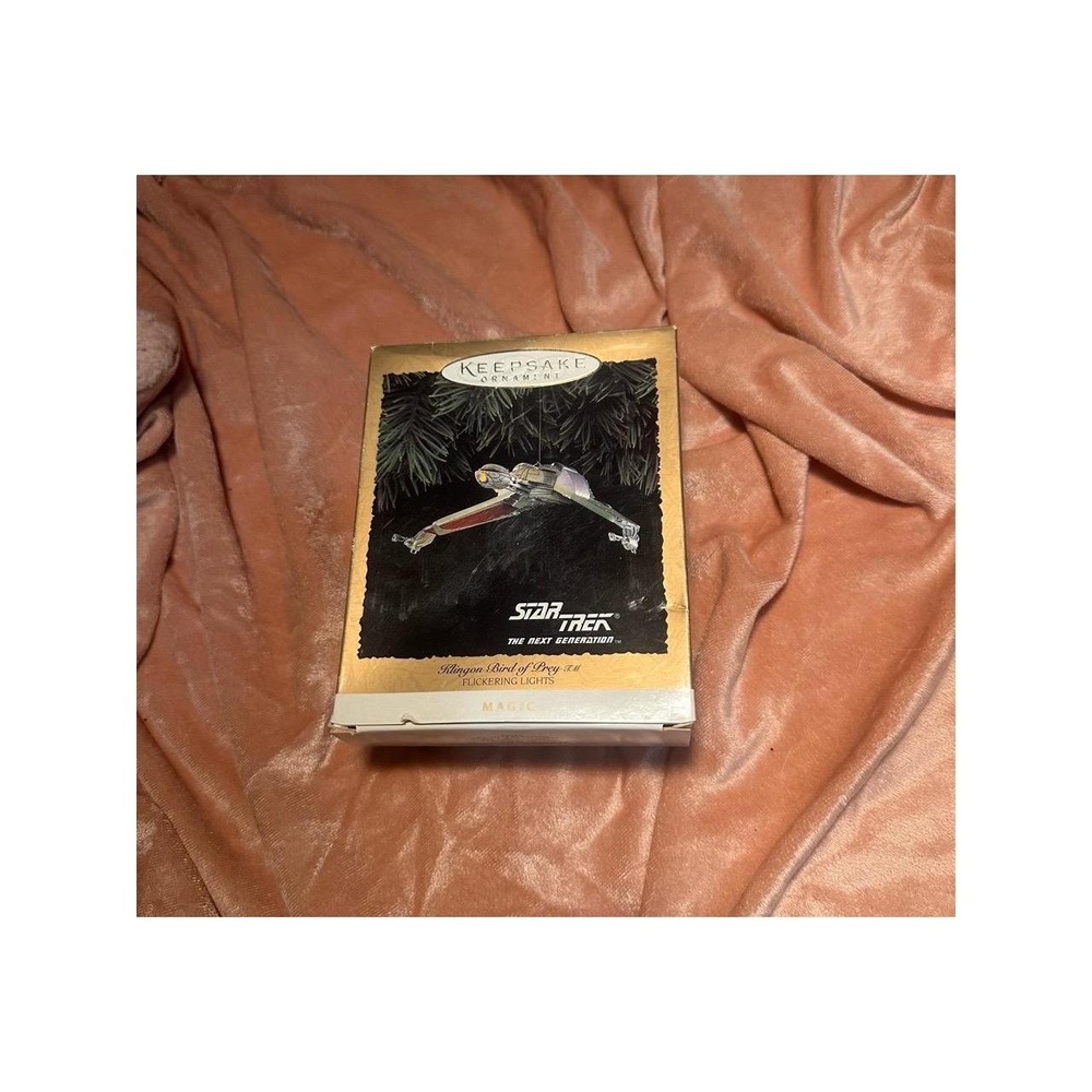 Hallmark Keepsake Ornament 1994 Star Trek Klingon Bird of Prey